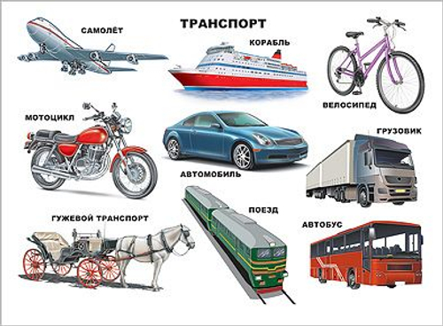 Плакат " Транспорт "
