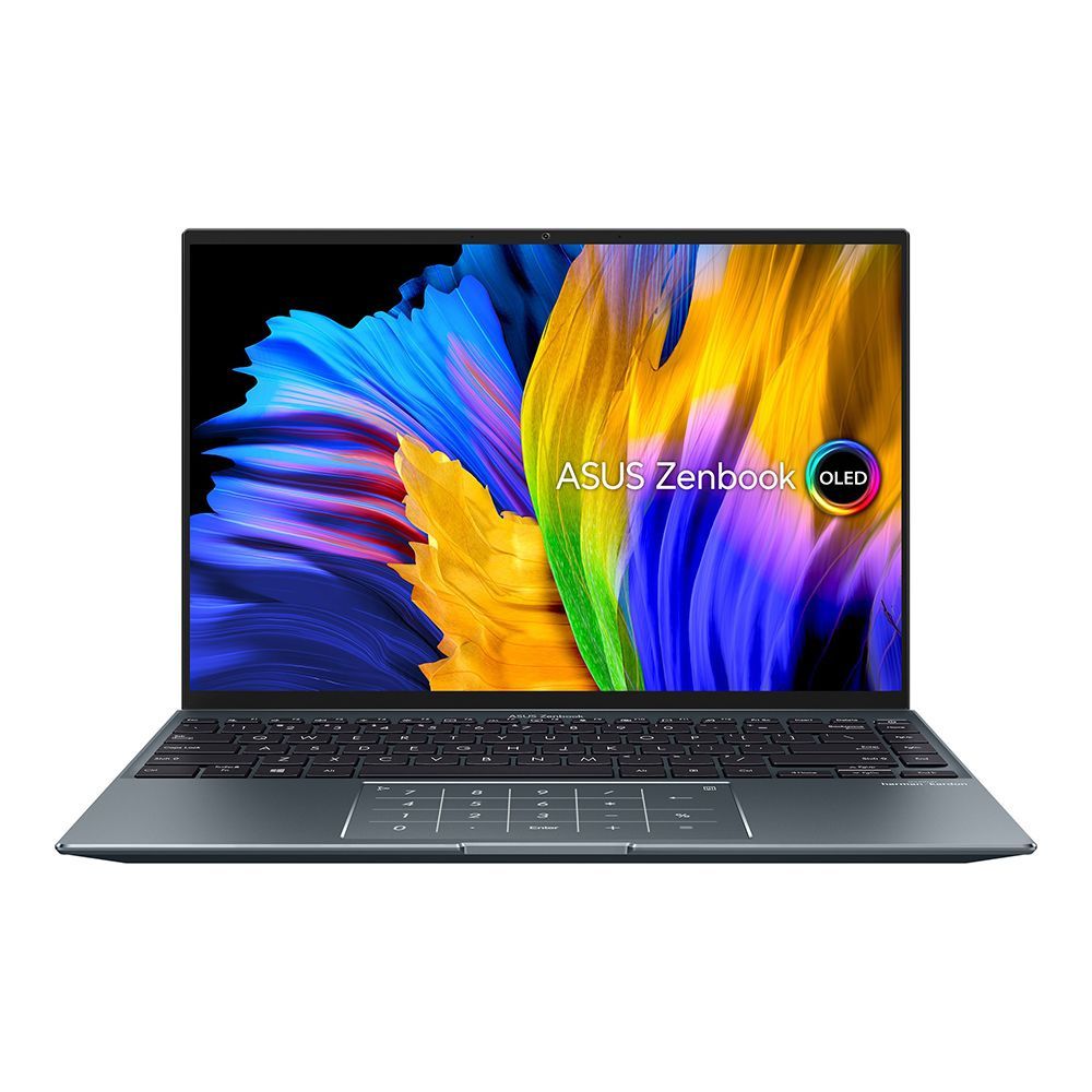 Ноутбук ASUS ZenBook 14X OLED UX5401EA-KN159W, 14&amp;quot; (2880x1800) OLED 90Гц/Intel Core i5-1135G7/16ГБ LPDDR4X/512ГБ SSD/Iris Xe Graphics/Windows 11 Home, серый [90NB0UQ1-M005T0]