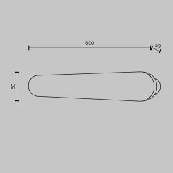 Светильник настенный светодиодный Maytoni   MOD437WL-L17BG3K