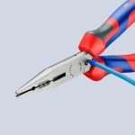 Плоскогубцы для монтажа проводов черненые 160 мм Knipex 13 02 160