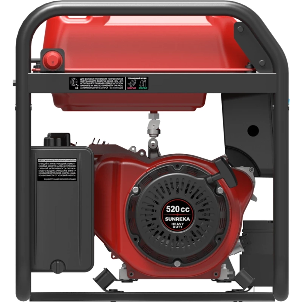 Генератор бензиновый SUNREKA G10000TEAX с кожухом Geon 1400SS RAL 7024