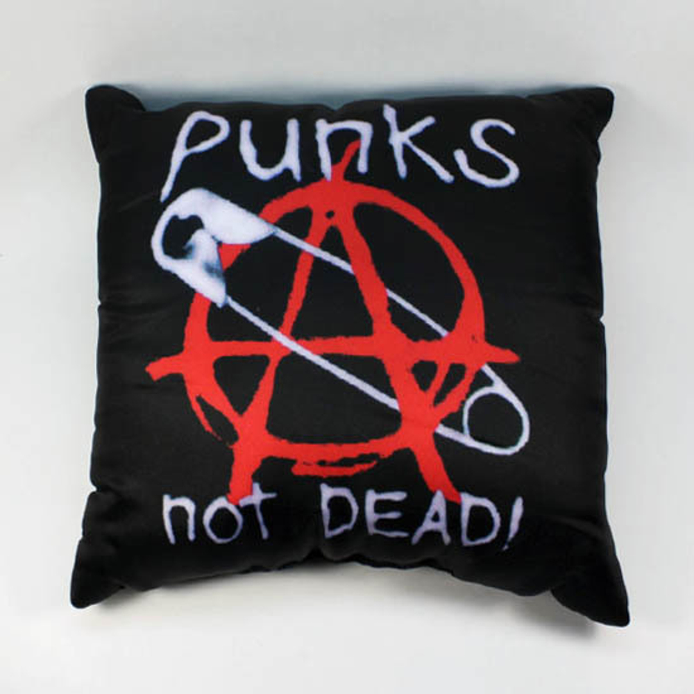 Подушка Punk Not Dead