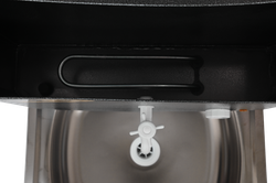 Умывальник дачный "Комфорт" ВИХРЬ с подогревом, нержавейка, серебро