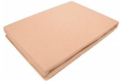 Простынь Nova Сатин 200х200х26 на резинке розовая