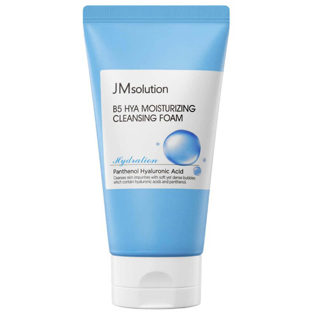 JMsolution B5 Hya Moisturizing Cleansing Foam увлажняющая пенка для умывания с пантенолом