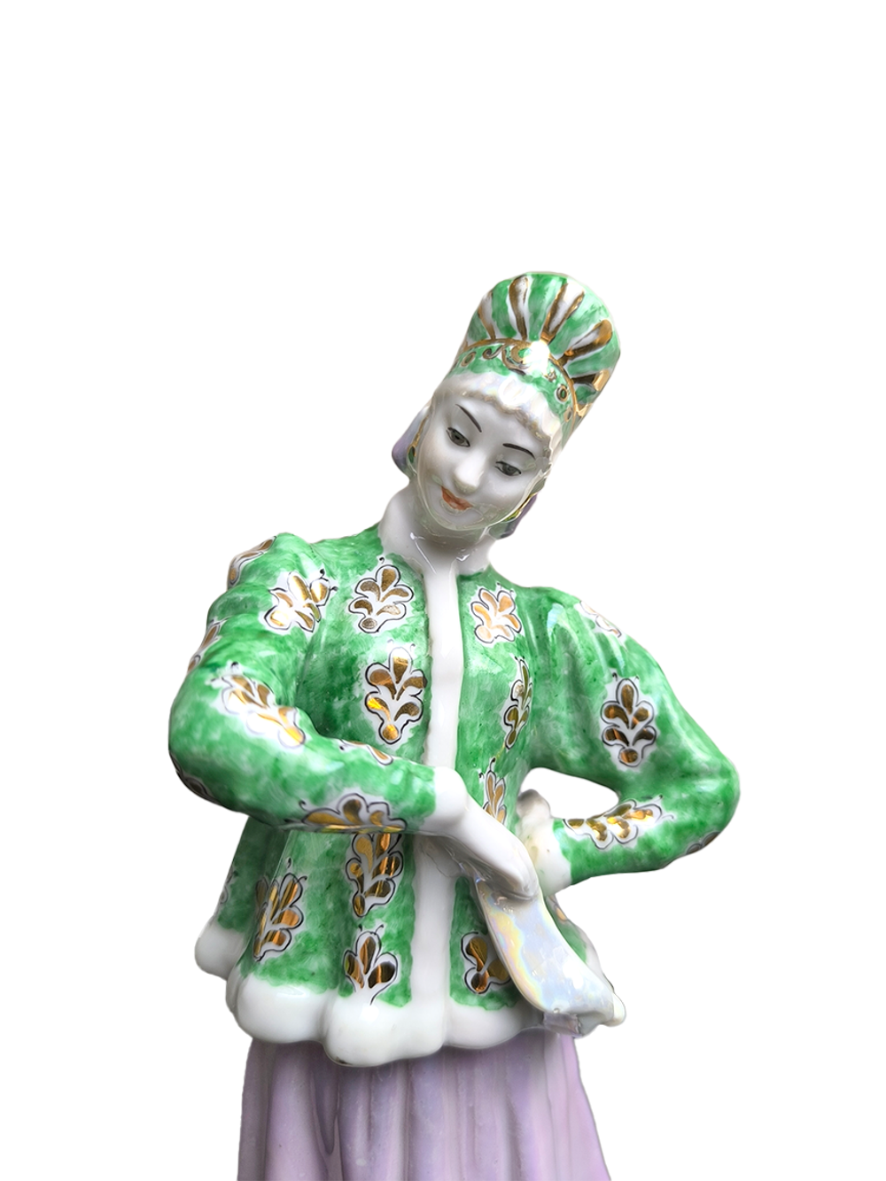 Фарфоровая статуэтка "Лебедушка" (Дулево)