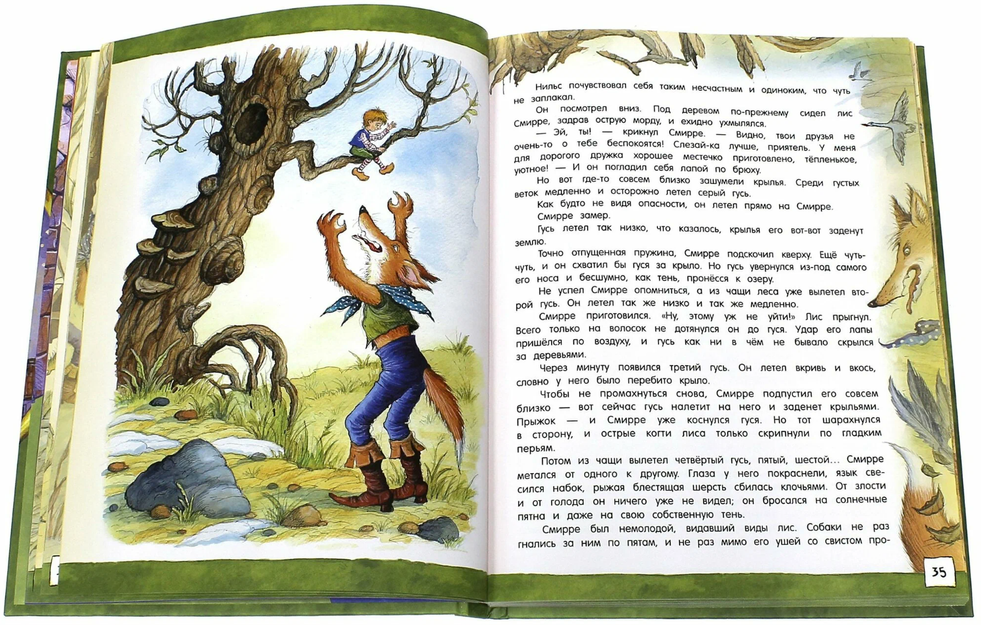 С. Лагерлёф "Чудесное приключение Нильса с дикими гусями"