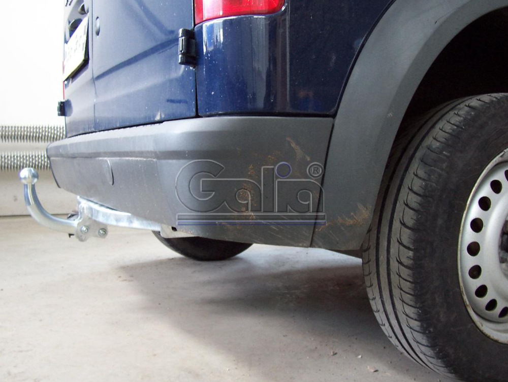 Фаркоп оцинкованный Galia F083A для Ford Tourneo Connect 2002-2014, Transit Connect 2002-2014(паспорт и сертификат в комплекте)(без электрики)