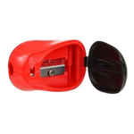 Точилка Basir, одинарная, с контейнером, серия "Компьютерная мышка", 5 см