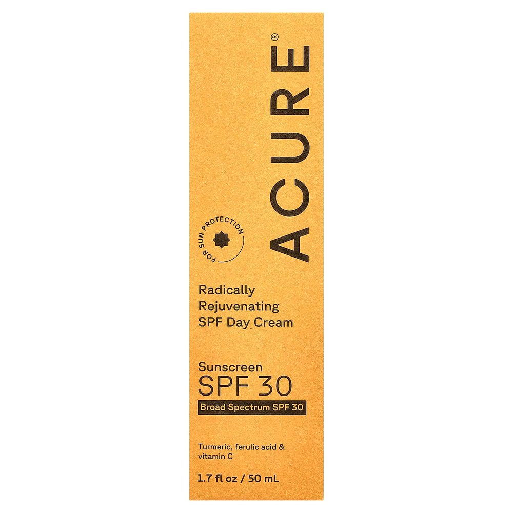 ACURE, Radically Rejuvenating, дневной крем с SPF, SPF 30, 50 мл (1,7 жидк. унции)