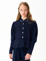 Кардиган для девочки AT1405 синий