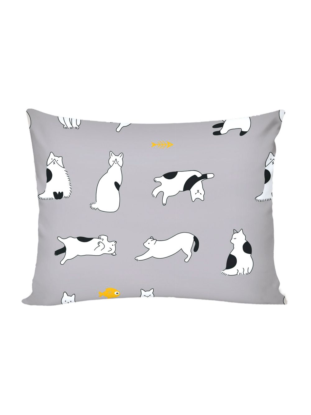 Постельное белье поплин Сказка "Локи/Локи (компаньон)" 1,5-сп Наволочка 50х70 см 1 шт Простынь на резинке 90x200 см Пододеяльник 145x215 см