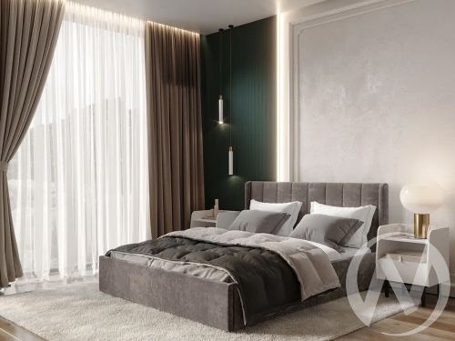 Кровать 1;6 КР-18 Версаль (маренго)