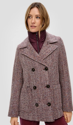 Шерстяное пальто со съемной вставкой