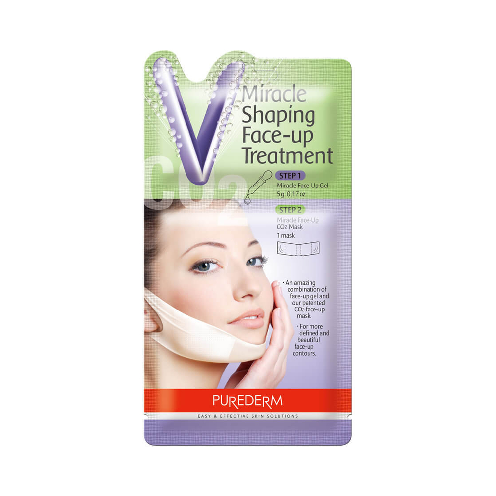 Purederm Miracle Shaping Face Up Treatment лифтинг маска для подбородка