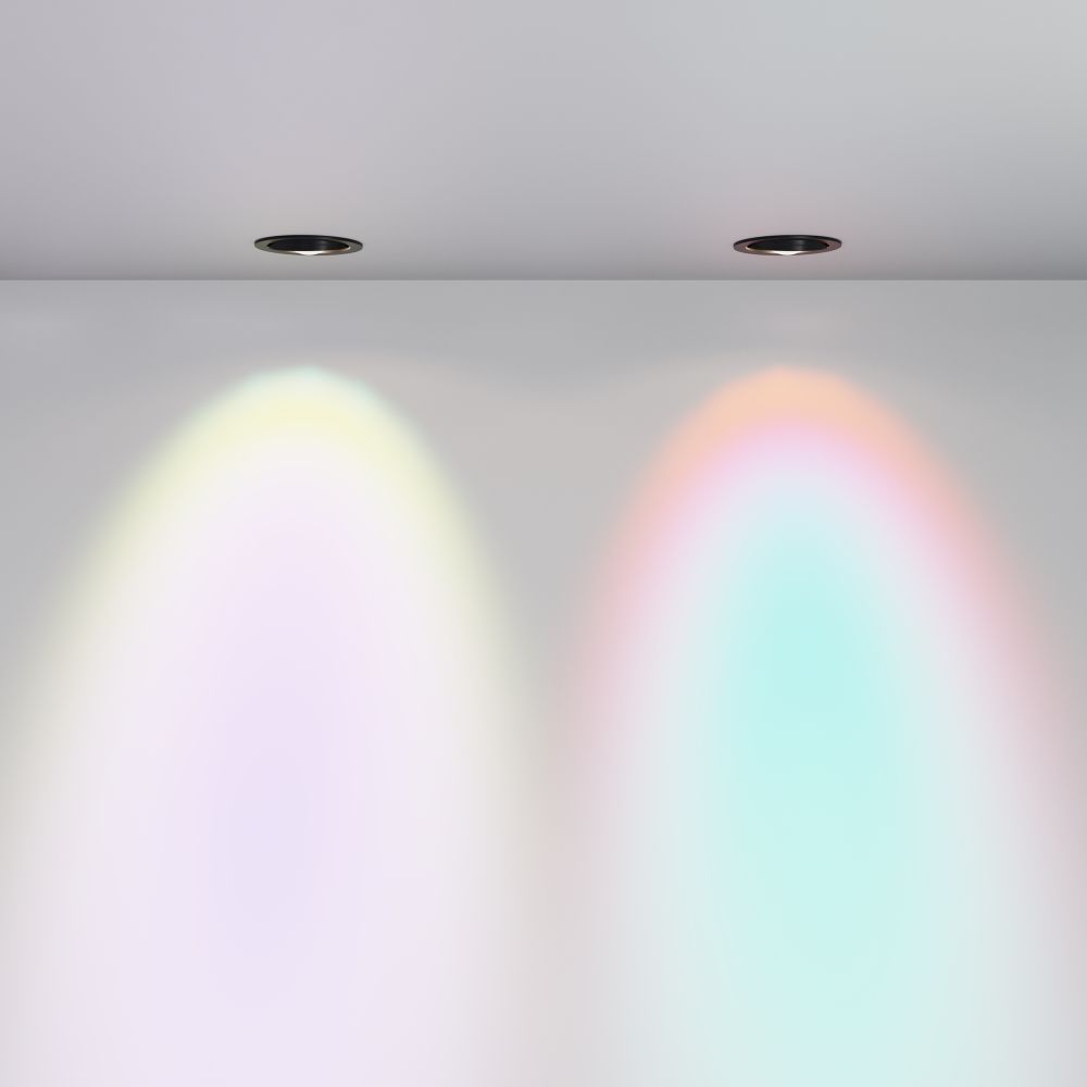 Встраиваемый светильник светодиодный Maytoni Lens DL105-12W4K-B