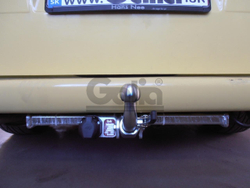 Оцинкованный фаркоп на Volkswagen T4: Transporter/Caravelle/Multivan 1990-2003, включая 4WD (без электрики), Galia V027A