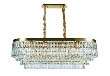 2752E/14A GOLD+CLEAR (1) Люстра (в 2-х коробках) NW