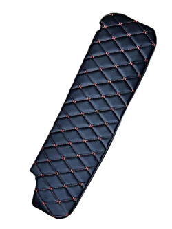 Чехлы на козырьки Газель Next и Газон Next (красная Бабочка)