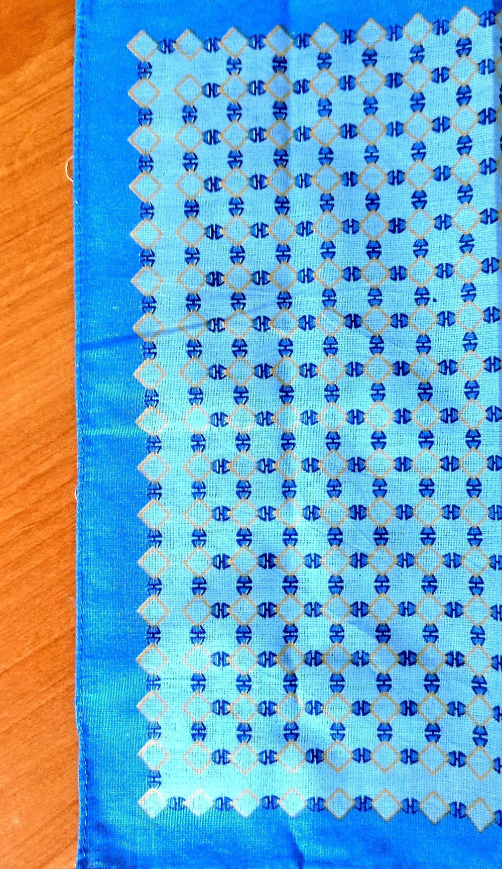 Носовой платок, размер 26-30 x 26-30 см, 1 шт., разные цвета