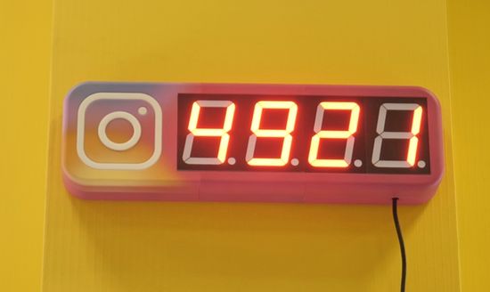 Как сделать счётчик подписчиков Instagram