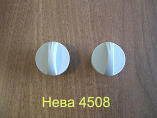 Ручки управления и регулировки (комплект - 2 шт.) для газовой колонки Нева 4508 с 2017 г.