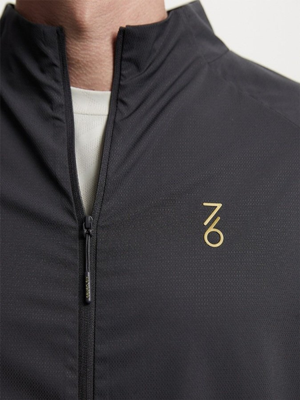 ОДЕЖДА ДЛЯ ТЕННИСА Мужская, Кофта с рукавом SEVENSIX JACKIE JACKET MEN DARK GREY .