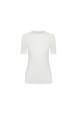 Футболка из вискозы GENTLE Молочный