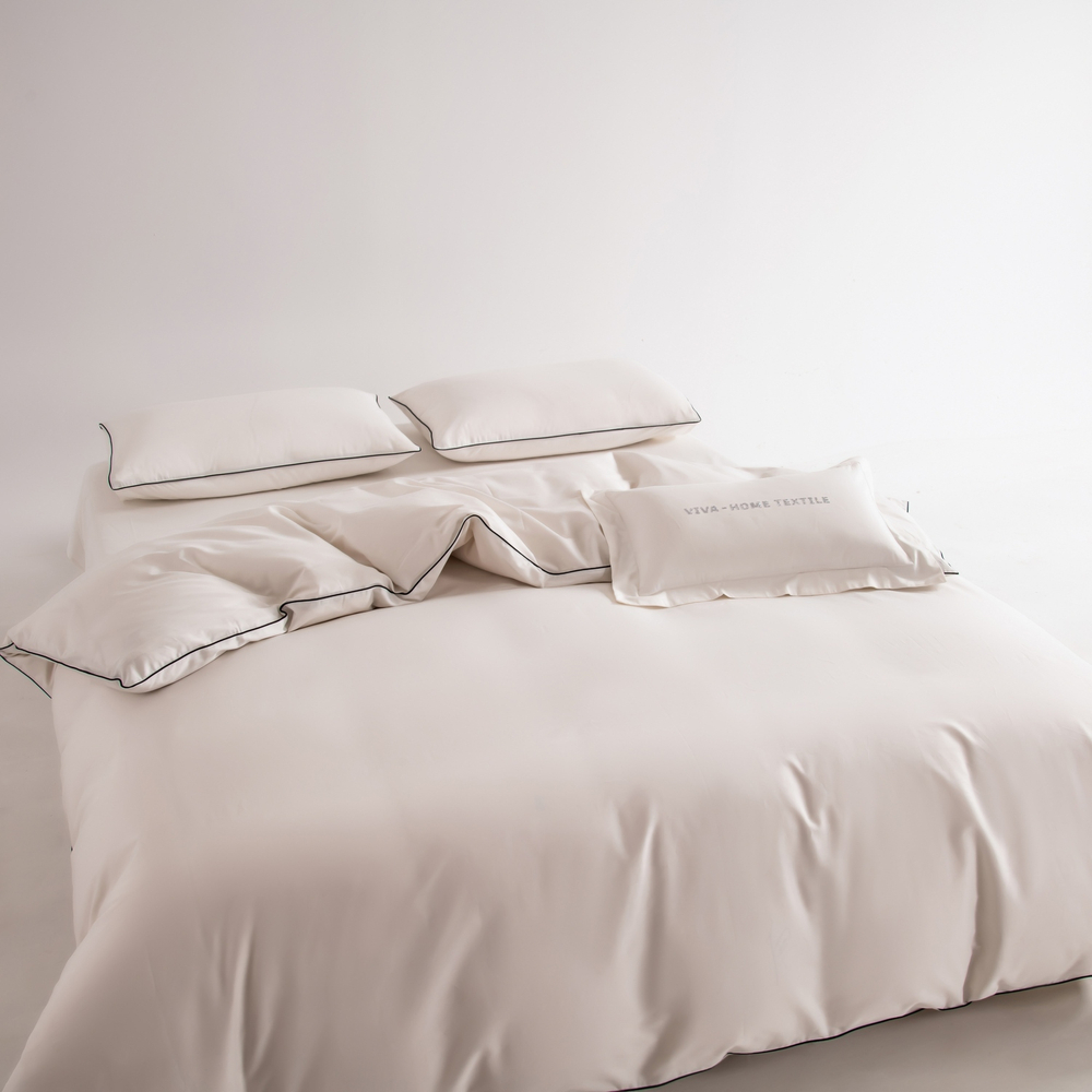 Комплект постельного белья Однотонный Сатин Элитный OCE023