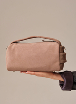 Замшевая сумка Solea DBR 31365 капучино