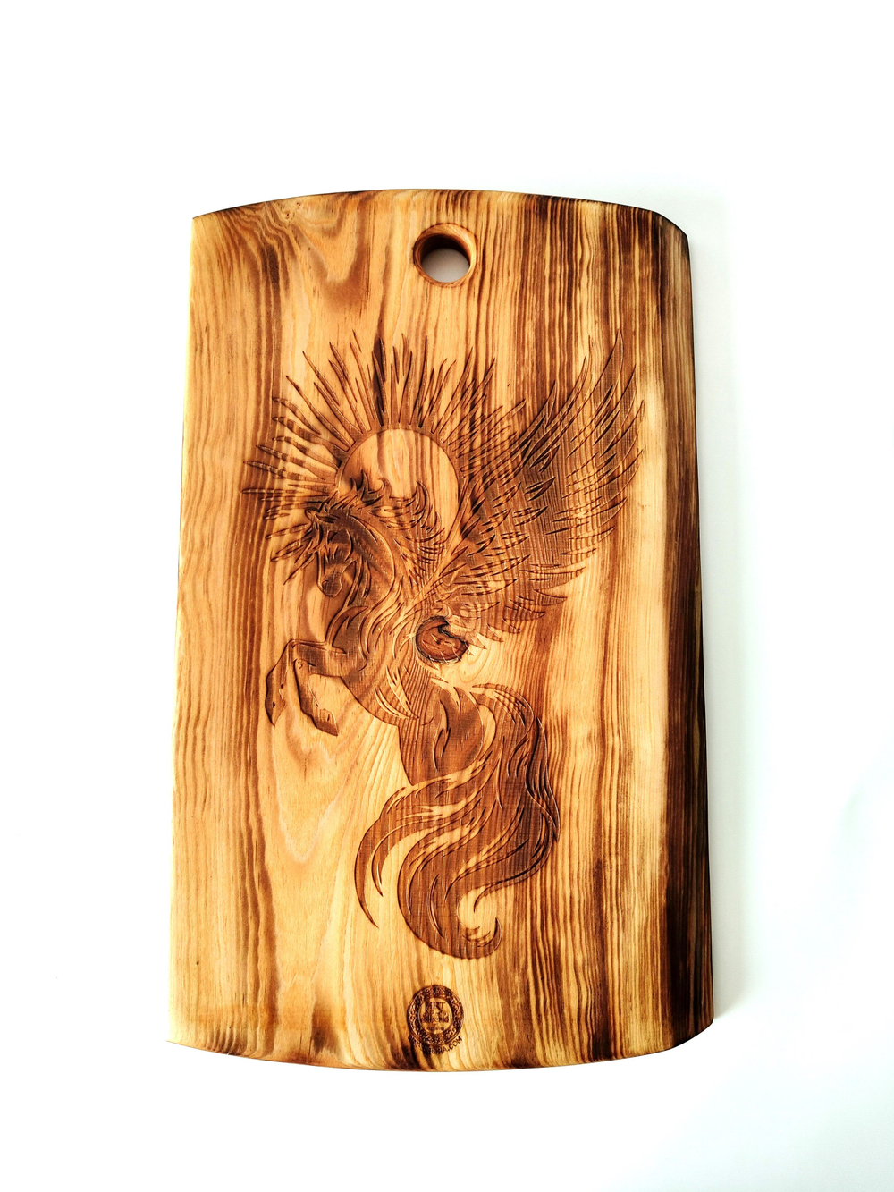 Разделочная доска из спила Сибирского кедра