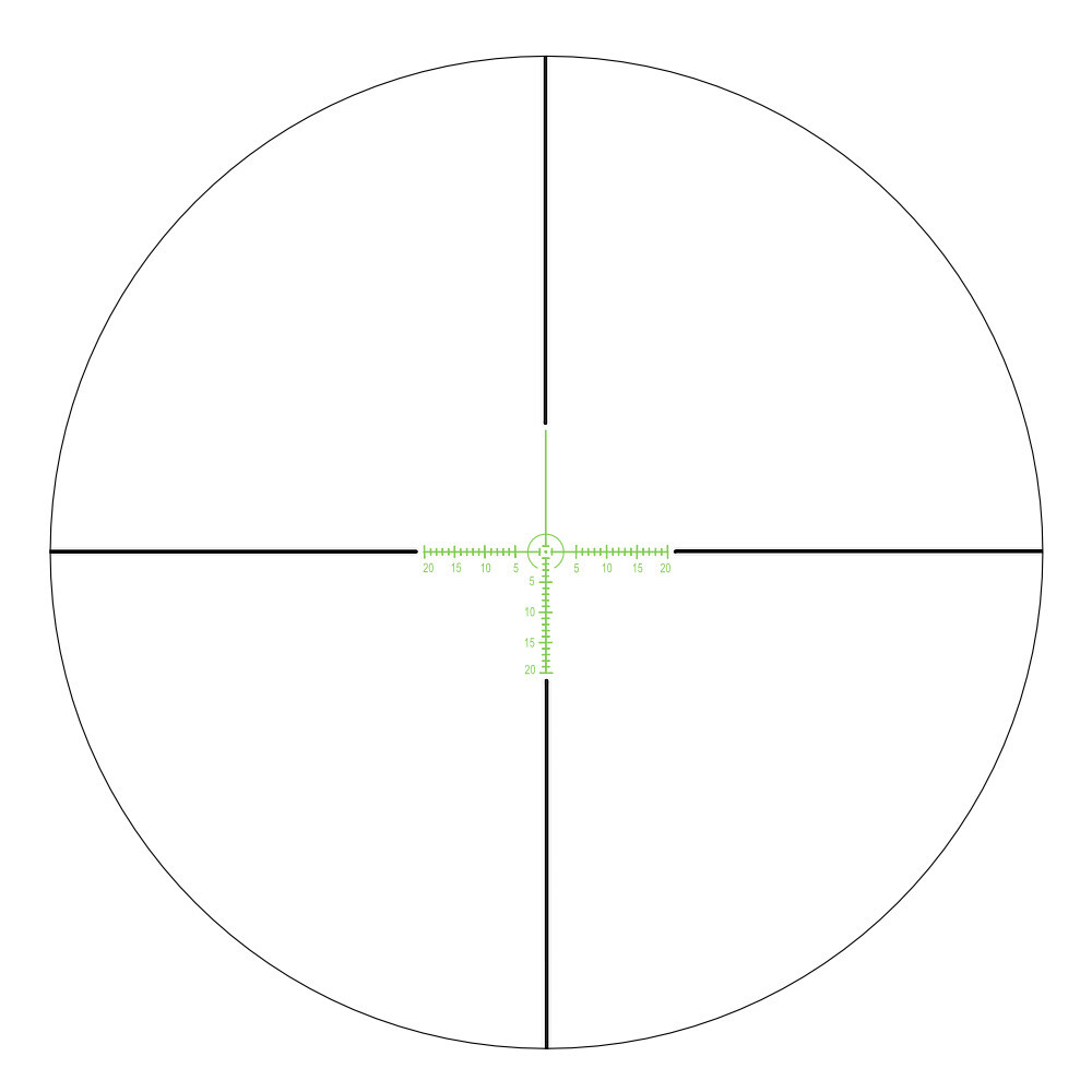 Прицел оптический Veber Black Russian 2-7x32 TSS RG