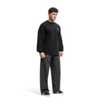 Лонгслив Питерский Щит Лого Черный