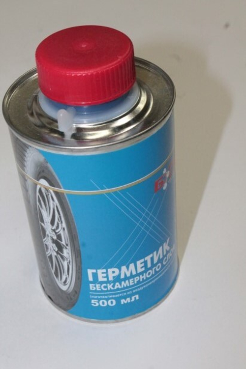 Герметик для бескамерного слоя 500 мл с кистью (БХЗ)