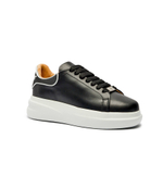 Кожаные кроссовки lo-top Philipp Plein - черный(USC0599 PLE005N)