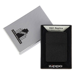 Зажигалка Zippo 1941 Replica с покрытием Black Crackle