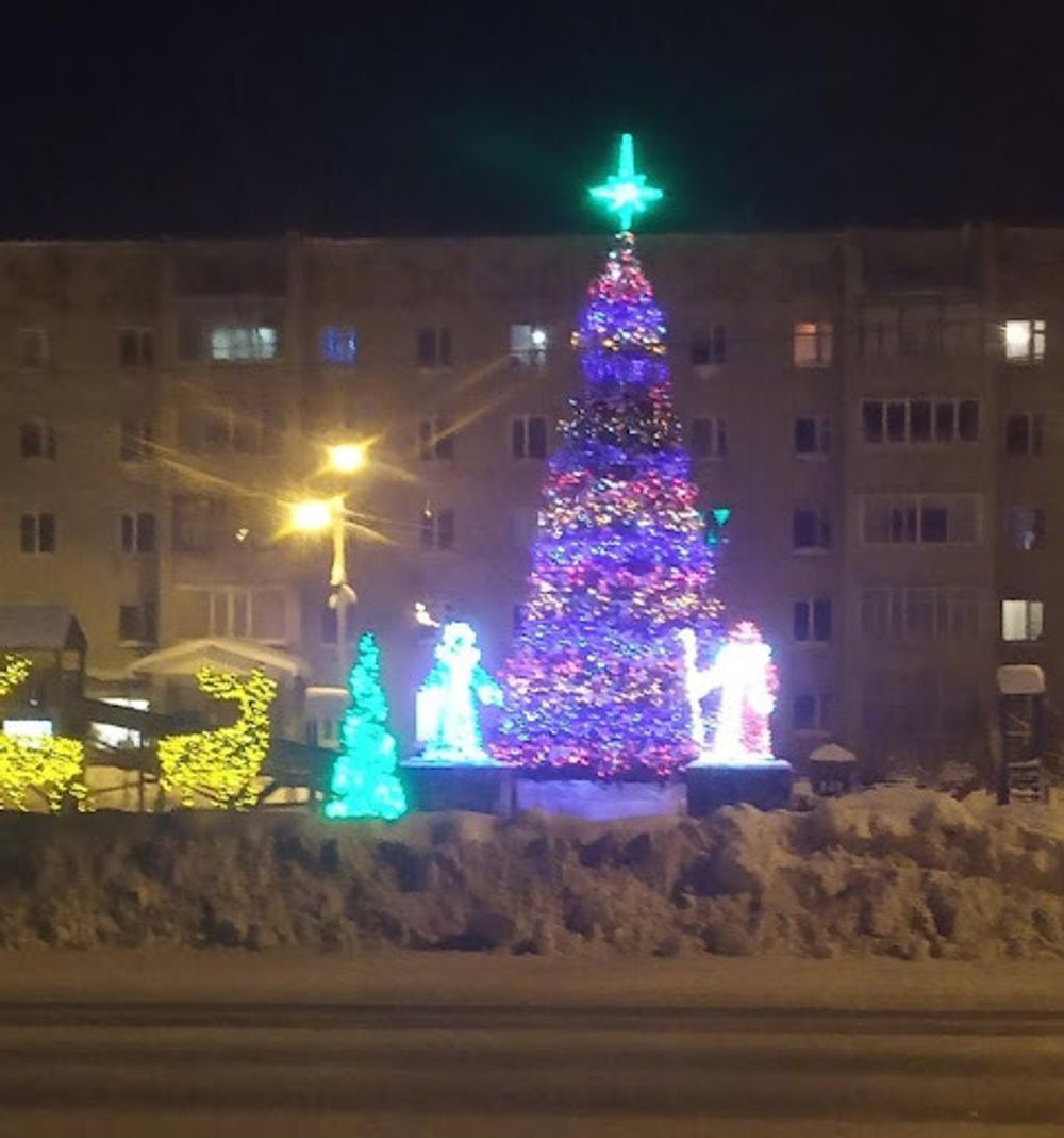 Макушка - Звезда на елку «Роза Ветров» зеленая