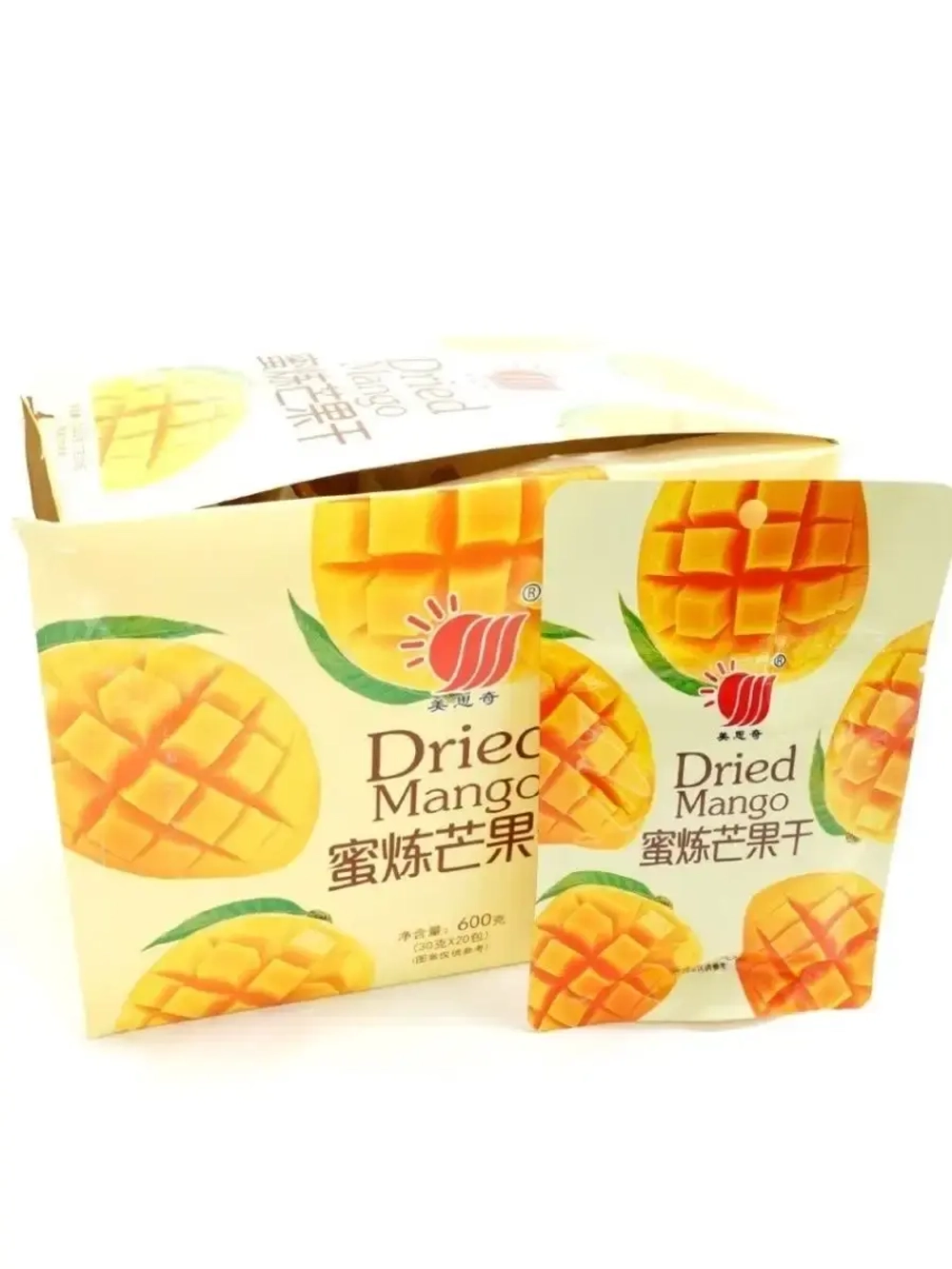 Медовый сгущённый сушеный Манго, (20шт*30гр)