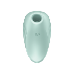 Вакуумно-волновой стимулятор с вибрацией Satisfyer Pearl Diver, мятный