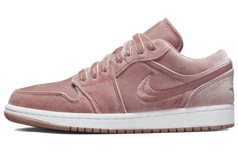 Кроссовки Jordan Air Jordan 1 Low "Pink Velvet" (Женская размерная сетка)
