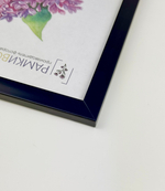 Фоторамка 10х15 см синяя, без фактуры, арт. 1015.752306