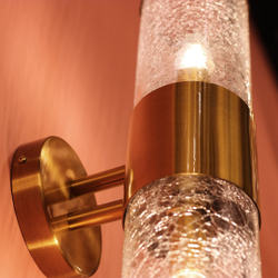 Бра Cloyd LEIBNIZ W2 / выс. 45 см - латунь темная (арт.20139)