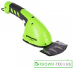 Ножницы садовые аккумуляторные GREENWORKS G7,2HS 7,2В,2Ач (1600107)