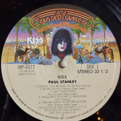 Винтажная виниловая пластинка LP Kiss, Paul Stanley (Japan 1978) (No Obi) Love In Chains