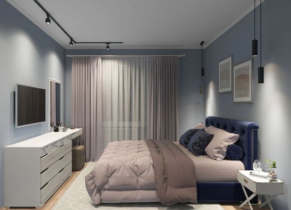 Шинопровод Denkirs Solid Base TR1001-BK/1