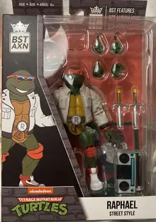 BST AXN Raphael Action Figure - TMNT Street Style