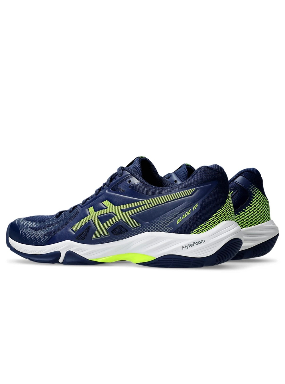 ASICS, BLADE FF, Handball, BLUE EXPANSE/SAFETY YELLOW, MEN, US 12 /EUR 46,5 /UK 11 /СМ 30,5