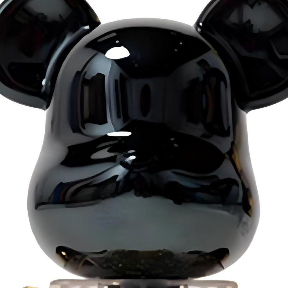 Дизайнерские игрушки BE@RBRICK MY FIRST B@BY INNERSECT 2019, INN BEAR BLKGLD1