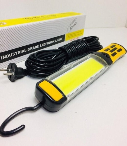 Переноска 220В светодиодн., LED (COB) магнит+крючок, 5 м. (KPR)