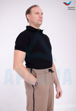 Брюки ортопедические с молниями по бокам. Размер S (44-46).